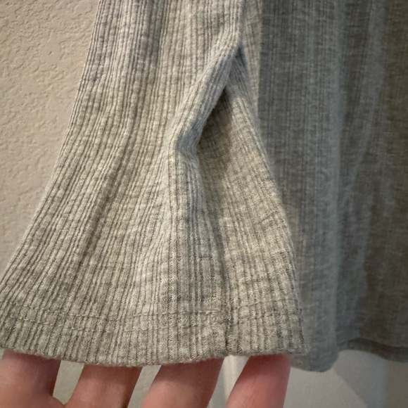 First Love Gray long sleeve maternity shirt - Picture 4 of 8